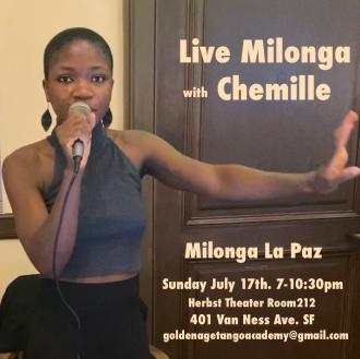 Live Performance with Chemille at Milonga La Paz